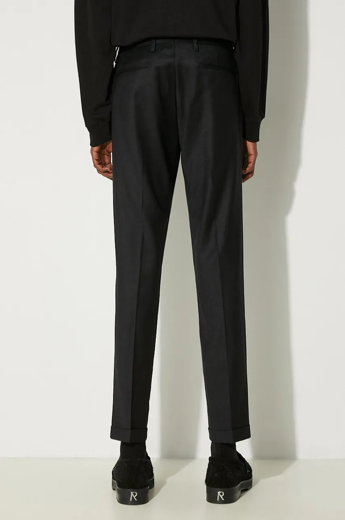 Ruházat Paul Smith gyapjú nadrág M1R.150M.N00109 fekete