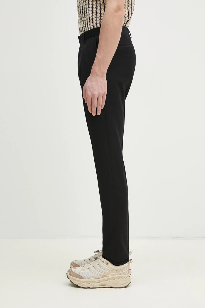 Vlněné kalhoty Paul Smith M1R.719X.N00109 černá AW24