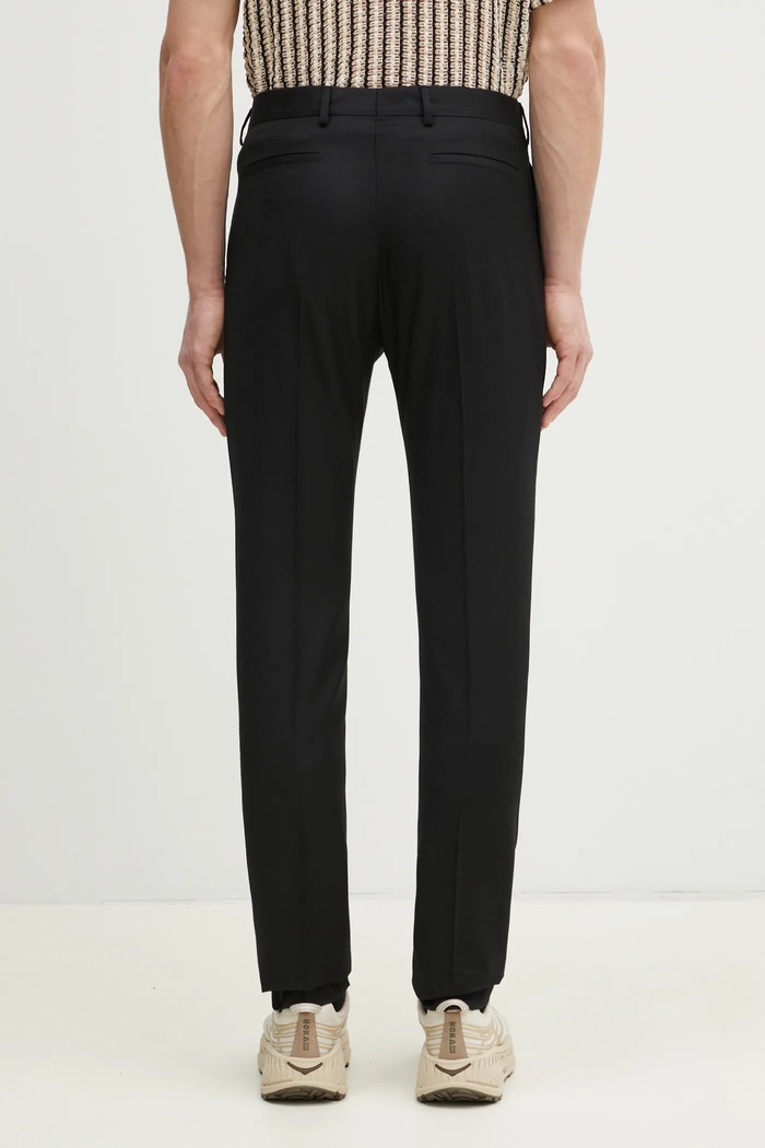 Oblečení Vlněné kalhoty Paul Smith M1R.719X.N00109 černá