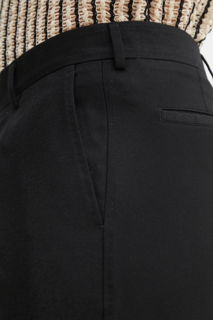 Vlněné kalhoty Paul Smith M1R.719X.N00109 černá