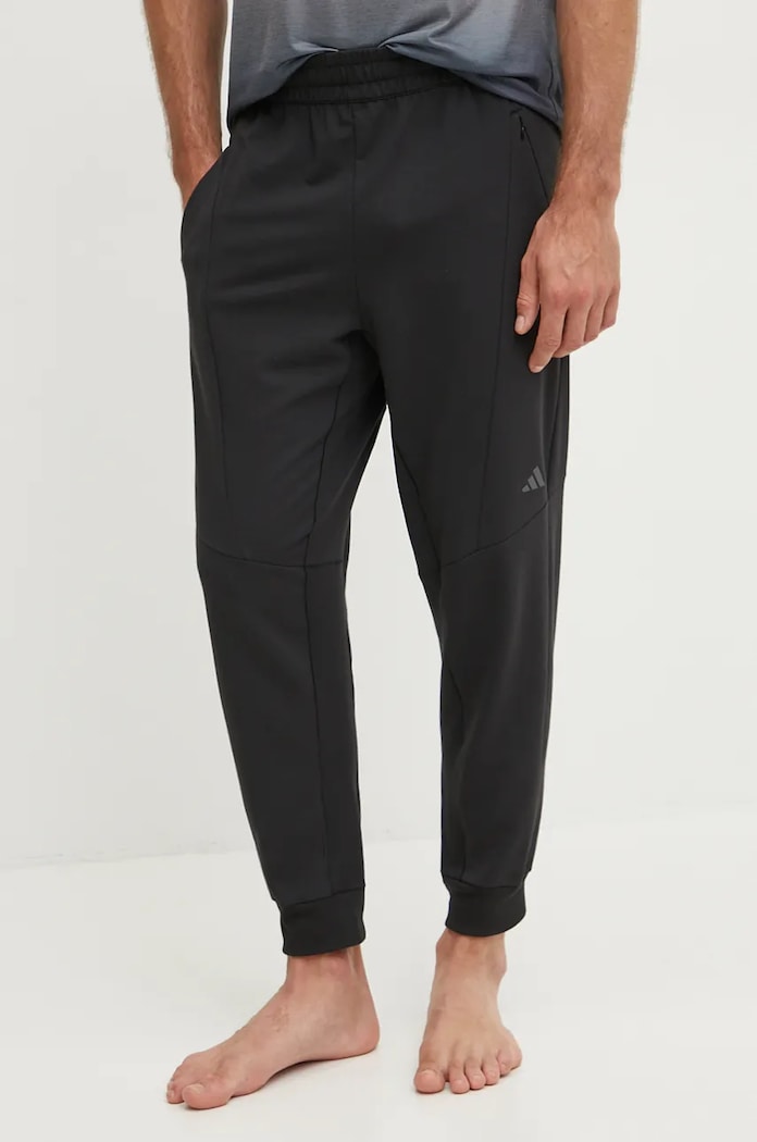 Tréninkové kalhoty adidas Performance Designed for Training pletenina černá JE8031