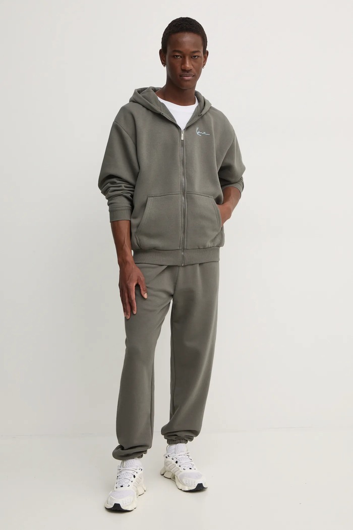 Tepláky Karl Kani 60070001 šedá AW24