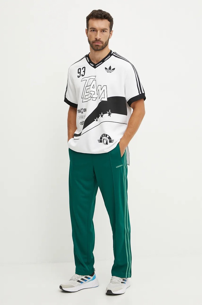 Tepláky adidas Originals IX9627 zelená AW24