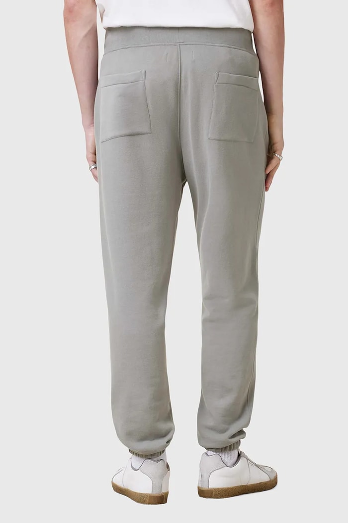 AllSaints spodnie dresowe męskie bawełniane RAVEN SWEATPANT M031TA szary