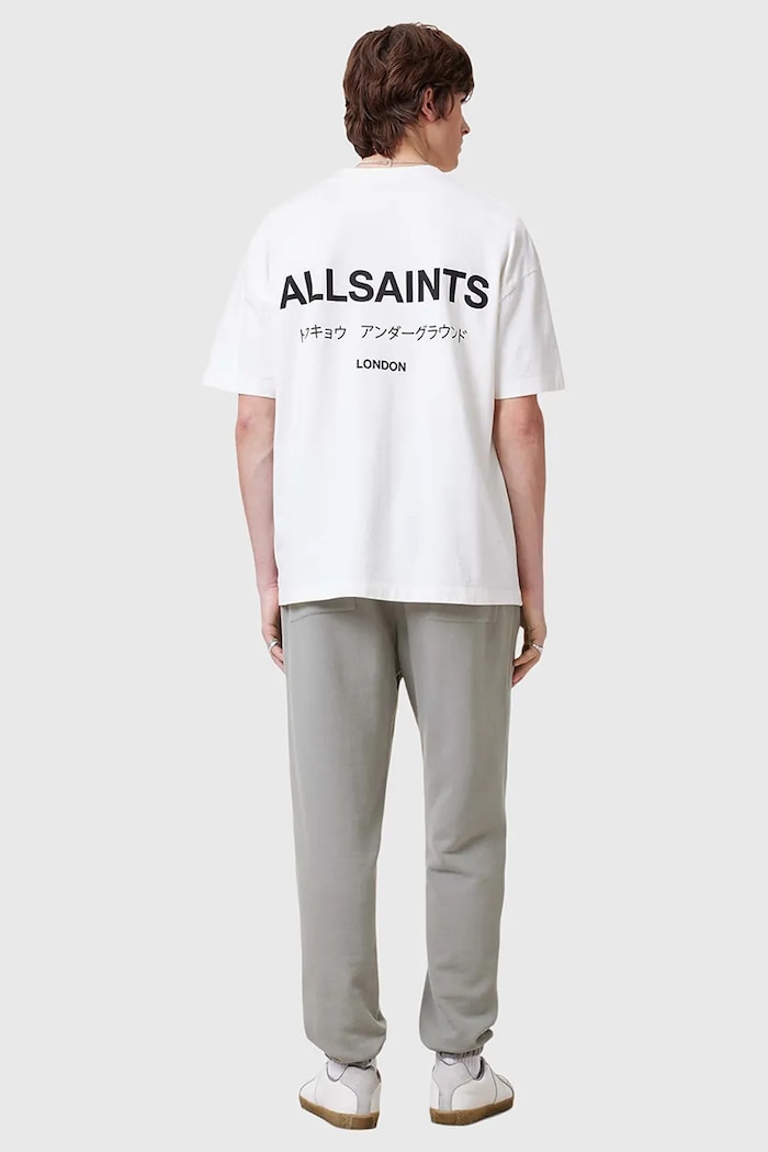 AllSaints spodnie dresowe męskie bawełniane RAVEN SWEATPANT M031TA