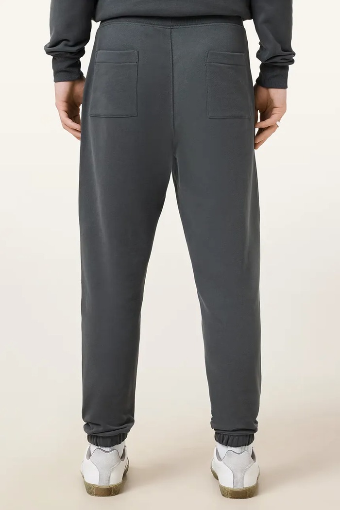 AllSaints teplákové nohavice pánske bavlnené RAVEN SWEATPANT M031TA sivá AA00