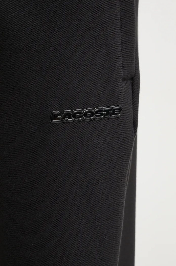 Tepláky Lacoste čierna XH2859