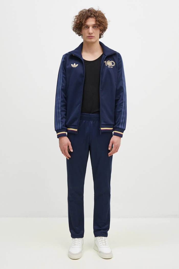 Παντελόνι φόρμας adidas Anniversary Track Pant σκούρο μπλε IT3874