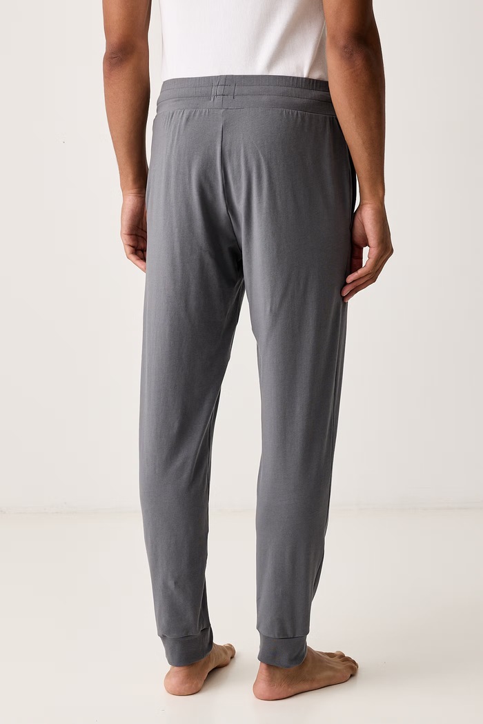 Îmbrăcăminte HUGO Pantaloni de loungewear pentru bărbați din bumbac cu elastan Laze Pants CW 50525246 gri