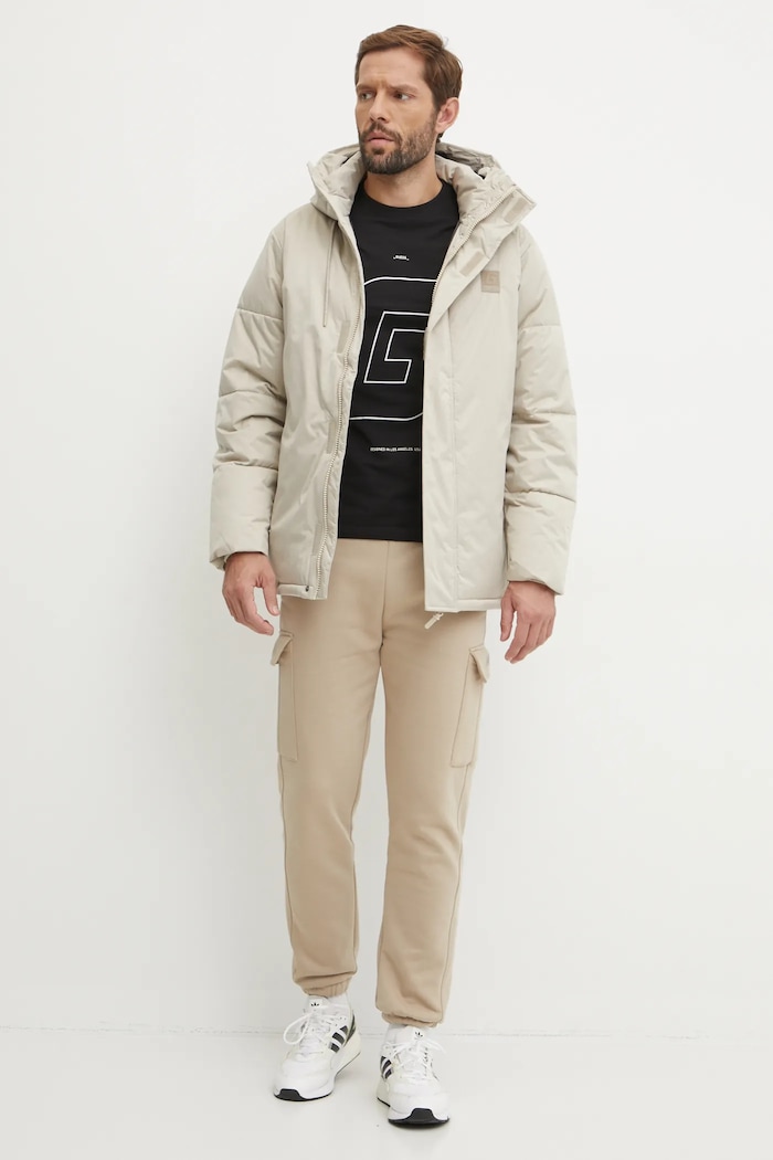 Guess pantaloni de trening KEID Z4BB09.KCEA0 bej AW24