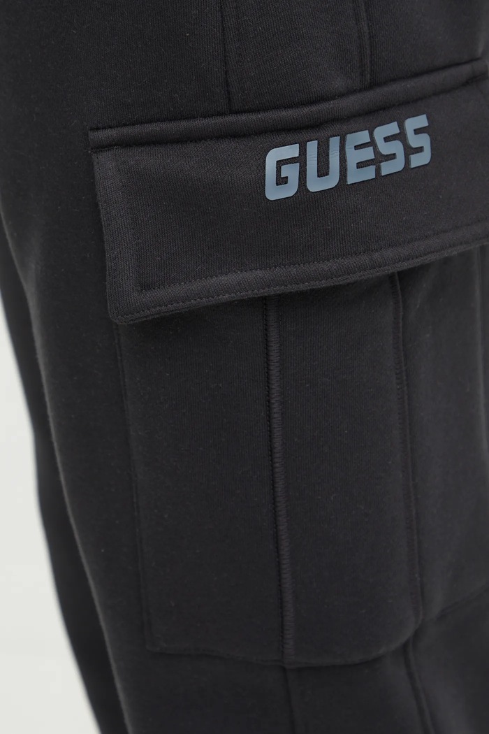 Tepláky Guess KEID černá Z4BB09.KCEA0