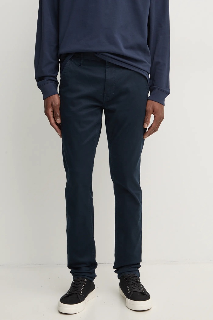 Штани G-Star Skinny Chino 3.0 з еластаном темно-синій D25179.C105