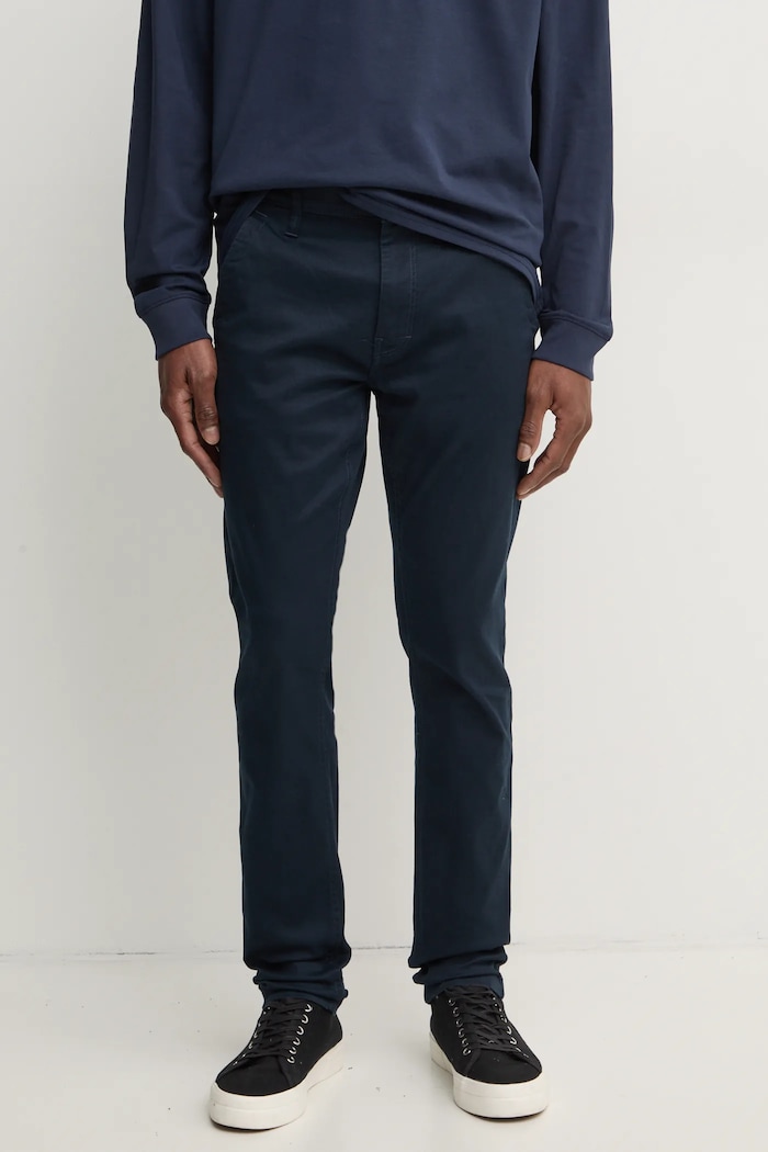 Штани G-Star Skinny Chino 3.0 з еластаном темно-синій D25179.C105