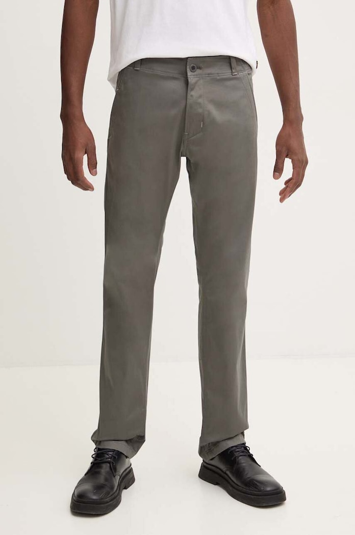 Брюки G-Star Mosa Straight Chino прямой серый D25547.5126