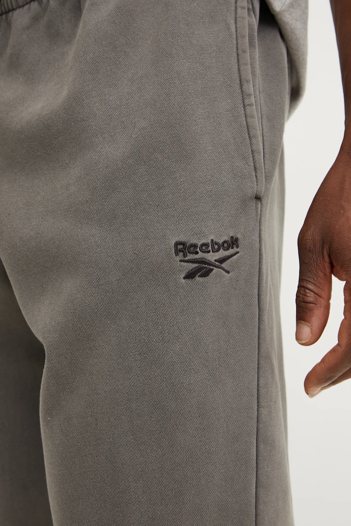 Tepláky Reebok Identity Washed sivá 100205486