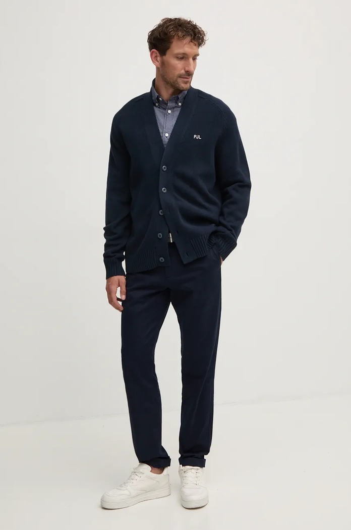 Kalhoty Tommy Hilfiger MW0MW36708 námořnická modř SS25