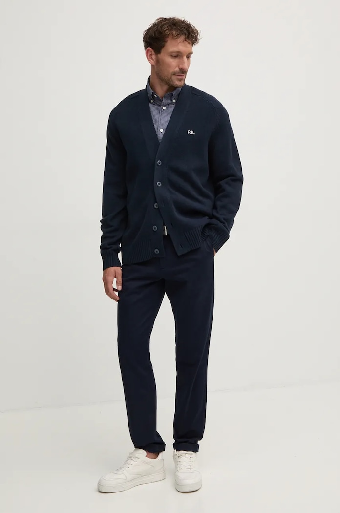 Kalhoty Tommy Hilfiger MW0MW36708 námořnická modř SS25