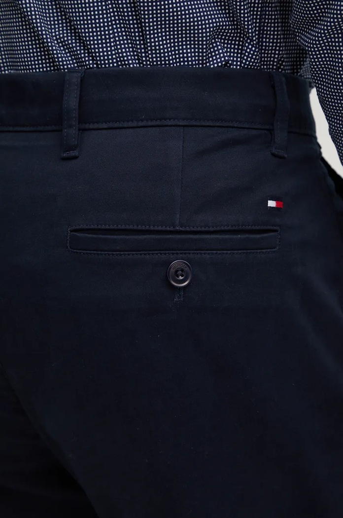 Kalhoty Tommy Hilfiger námořnická modř MW0MW36708