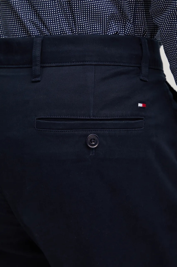 Kalhoty Tommy Hilfiger námořnická modř MW0MW36708