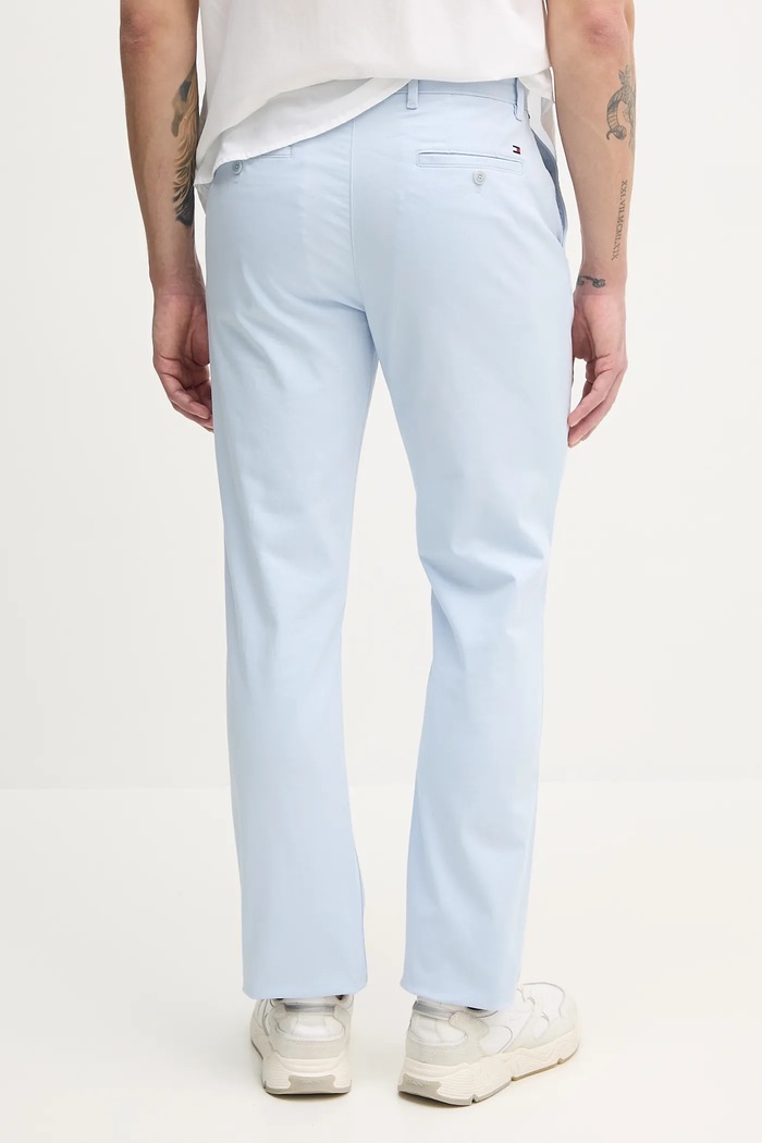 Odzież Tommy Hilfiger spodnie MW0MW37873 niebieski