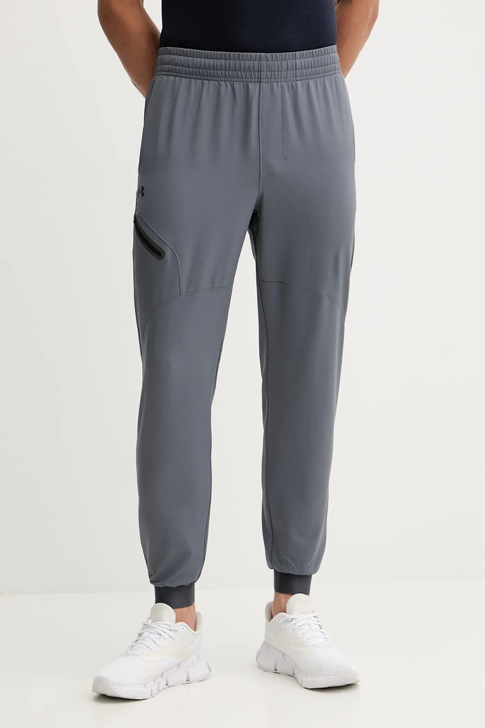 Панталон за трениране Under Armour Unstoppable еластичен сив 1388823