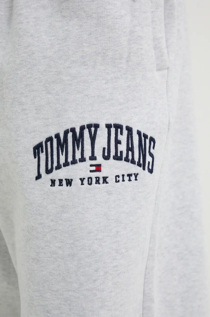 Παντελόνι φόρμας Tommy Jeans γκρί DM0DM19802