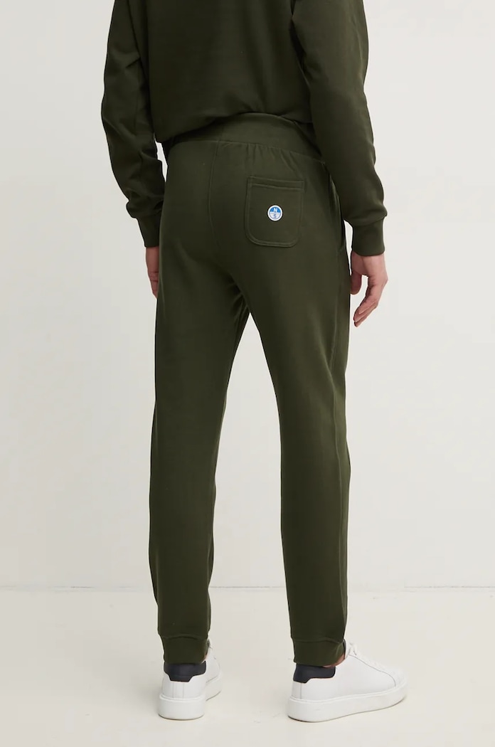 Îmbrăcăminte North Sails Pantaloni de bumbac pentru copii 673115. verde
