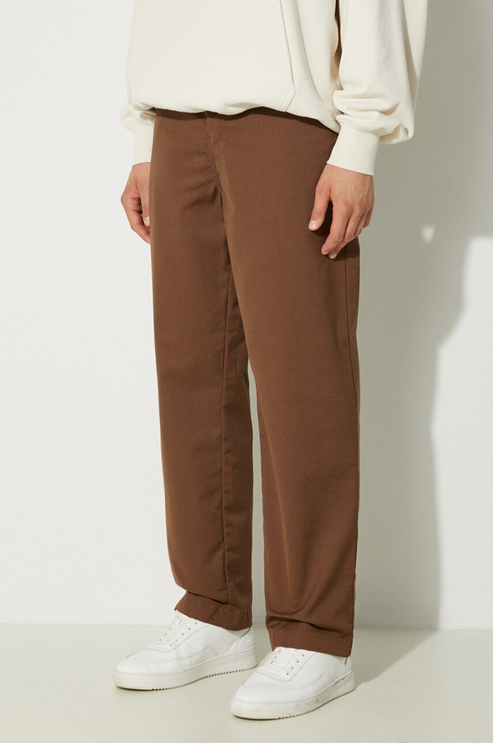 Παντελόνι Carhartt WIP Craft Pant καφέ I027965.2Y02