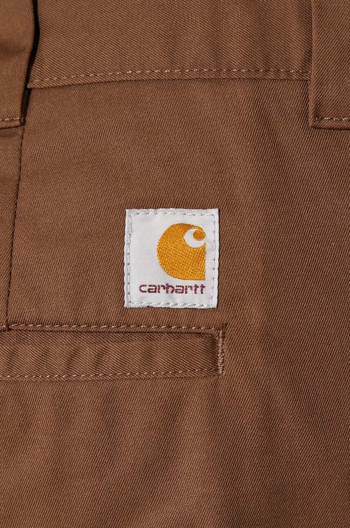 Παντελόνι Carhartt WIP Craft Pant I027965.2Y02 καφέ