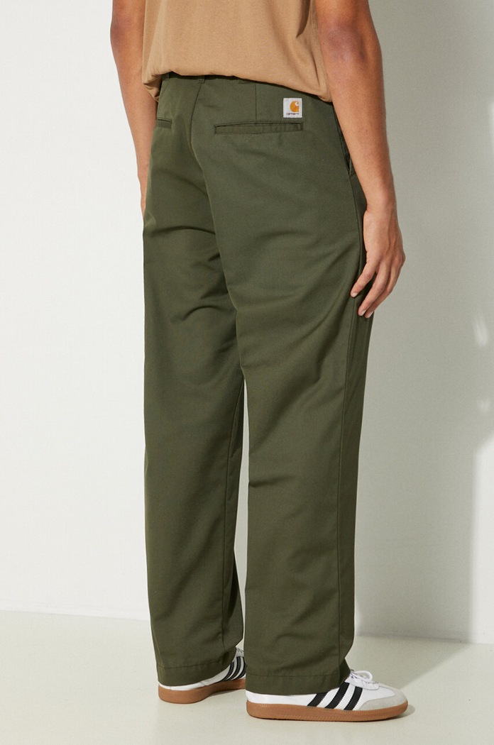 Дрехи Панталон Carhartt WIP Craft Pant I027965.66602 зелен