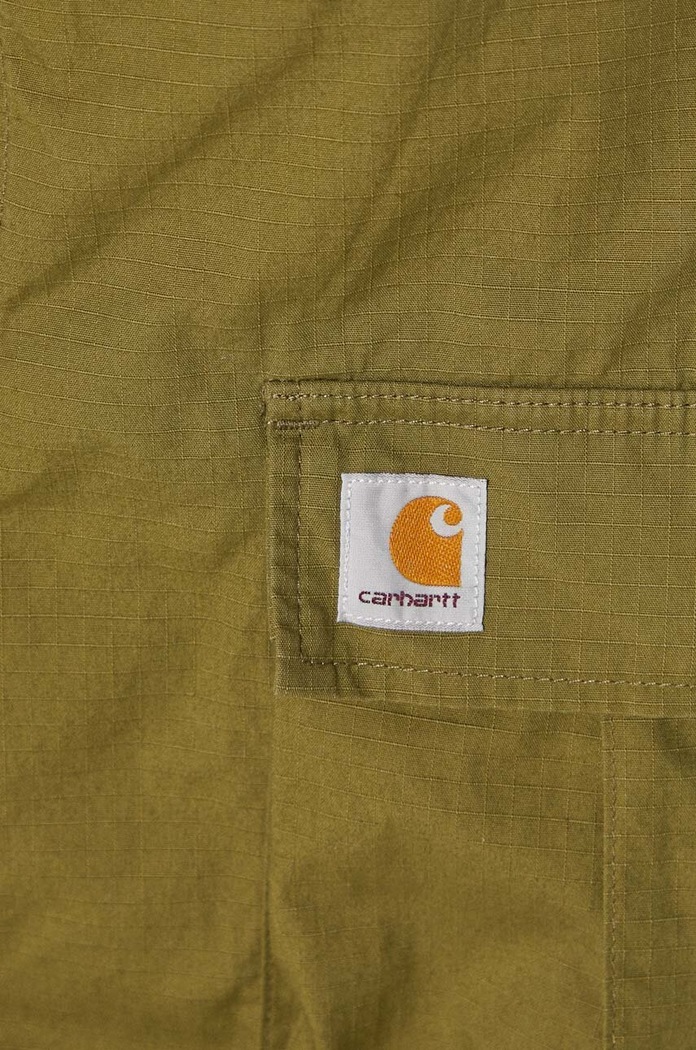 Carhartt WIP cotton trousers Regular Cargo Pant I032467.2BQ02 green