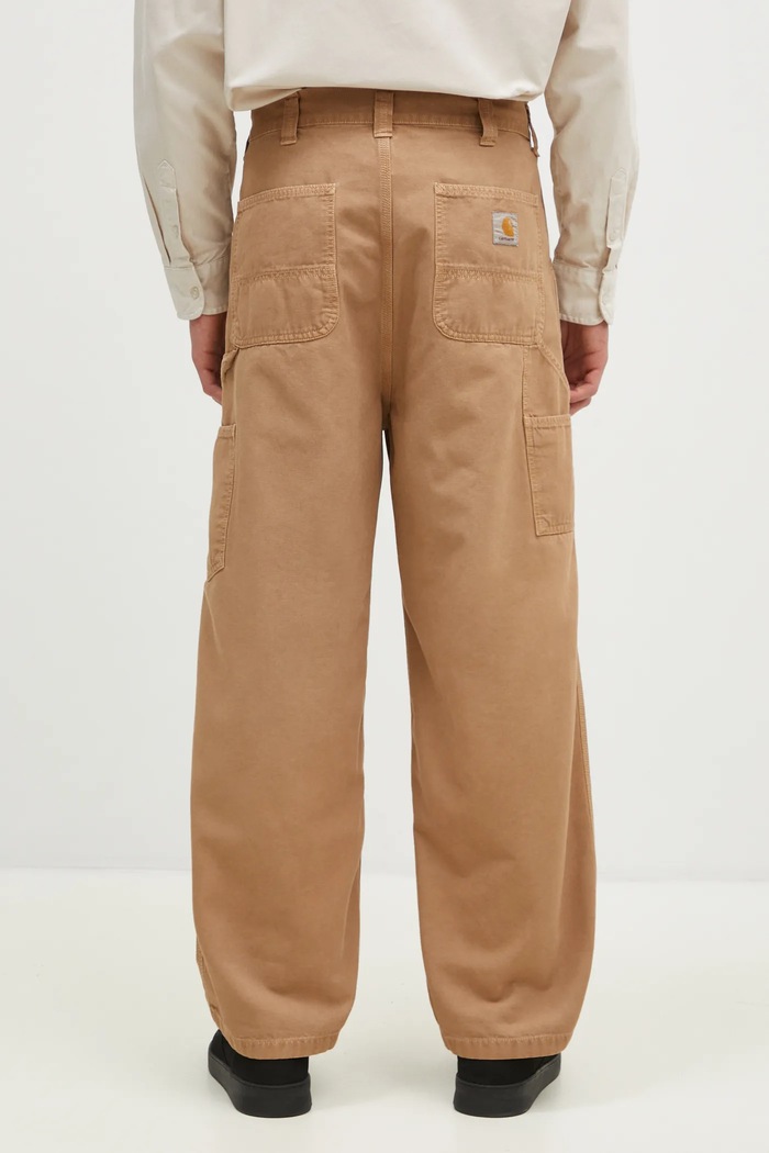 Odzież Carhartt WIP spodnie bawełniane OG Single Knee Pant I033754.2FS4J zielony
