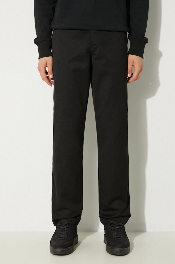 Kalhoty Carhartt WIP Master Pant jednoduchý černá I034233.8902