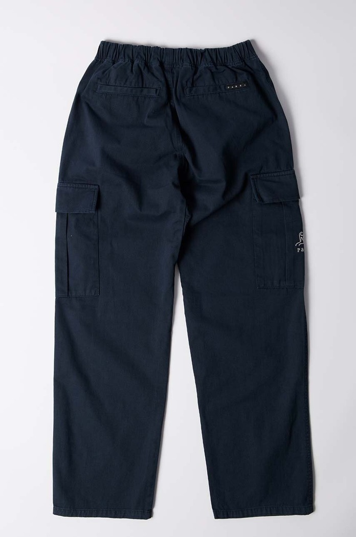 by Parra cotton trousers Alien Pants 52150 navy AW24