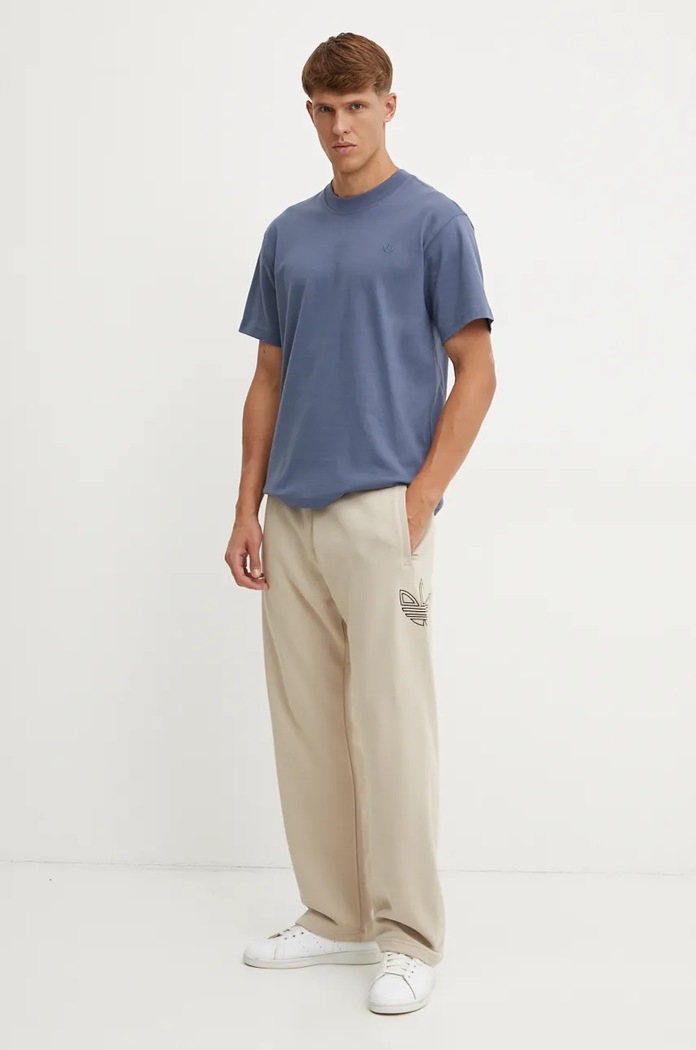 Tepláky adidas Originals JJ1509 béžová AW24