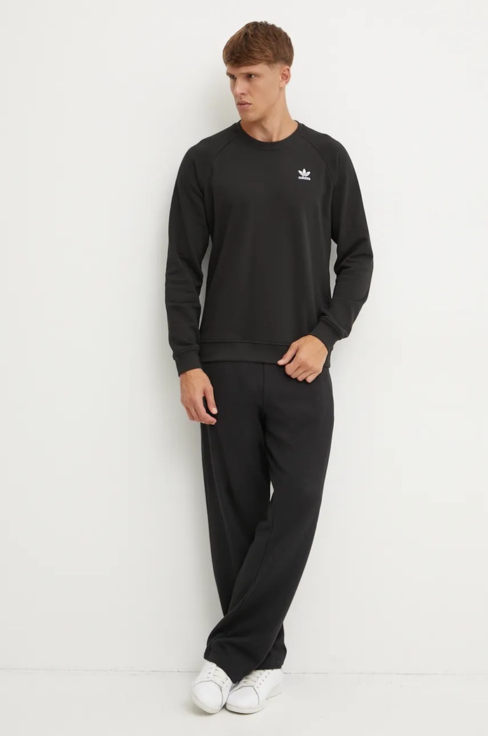 Bavlnené tepláky adidas Originals JJ1510 čierna AW24