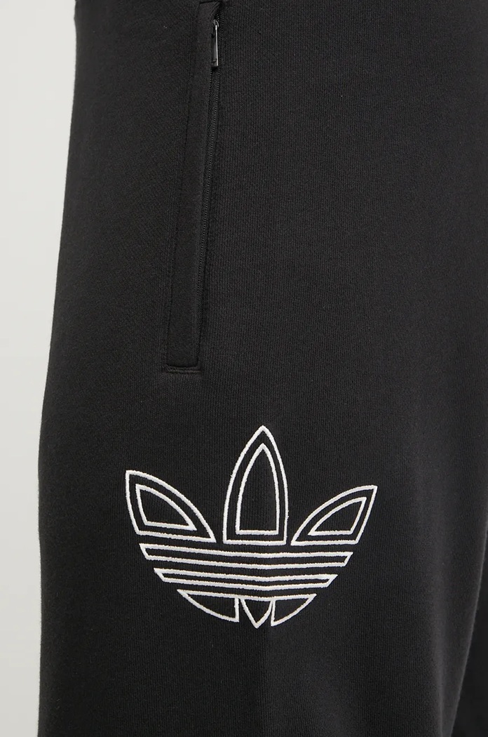 Bavlnené tepláky adidas Originals čierna JJ1510