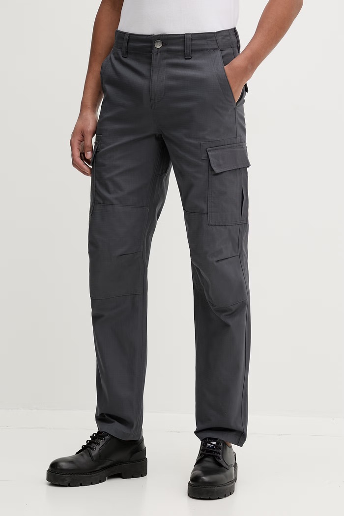 Bavlnené nohavice Dickies Millerville bavlna sivá DK0A4XDU