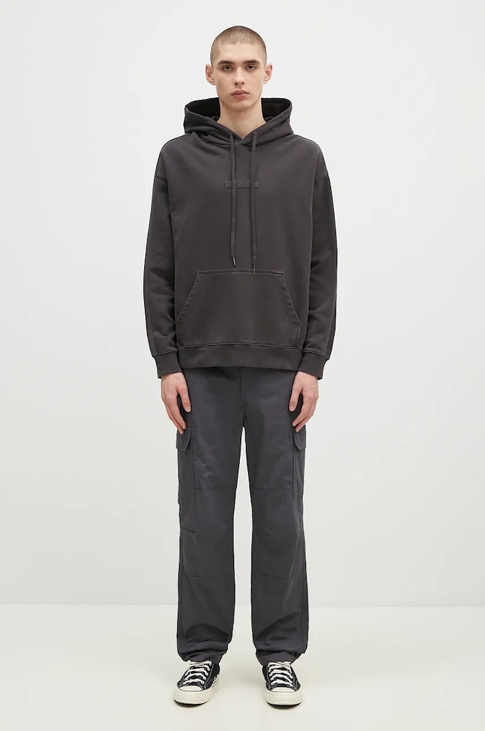Bavlnené nohavice Dickies Millerville DK0A4XDU sivá