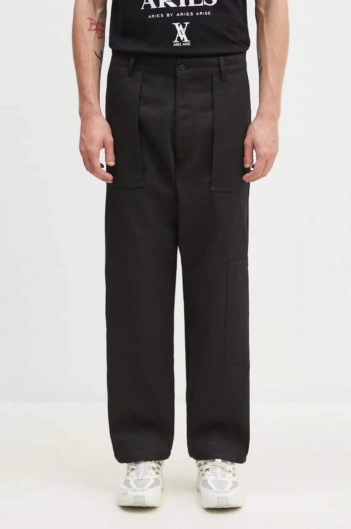 A-COLD-WALL* pantaloni in cotone Console cotone nero ACWMB302