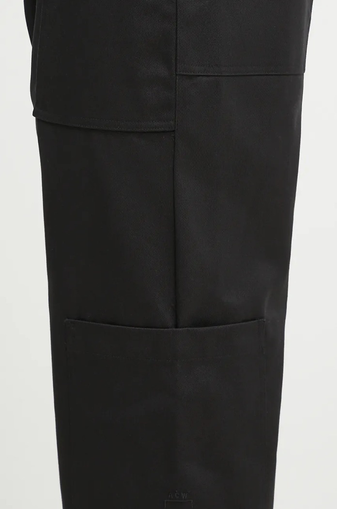 A-COLD-WALL* pantaloni in cotone Console ACWMB302 nero