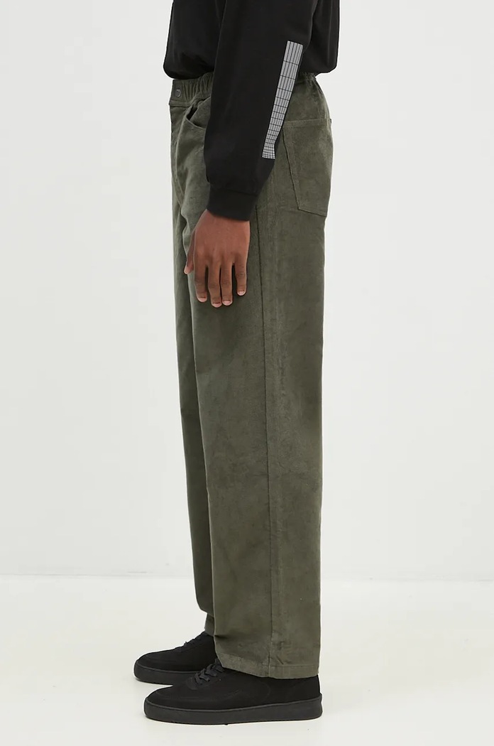 Κοτλέ παντελόνι Norse Projects Ragnar Relaxed Solotex Corduroy Pant N25.0410.8098 πράσινο AW24