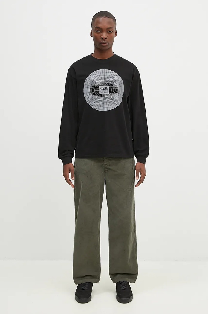 Κοτλέ παντελόνι Norse Projects Ragnar Relaxed Solotex Corduroy Pant πράσινο N25.0410.8098