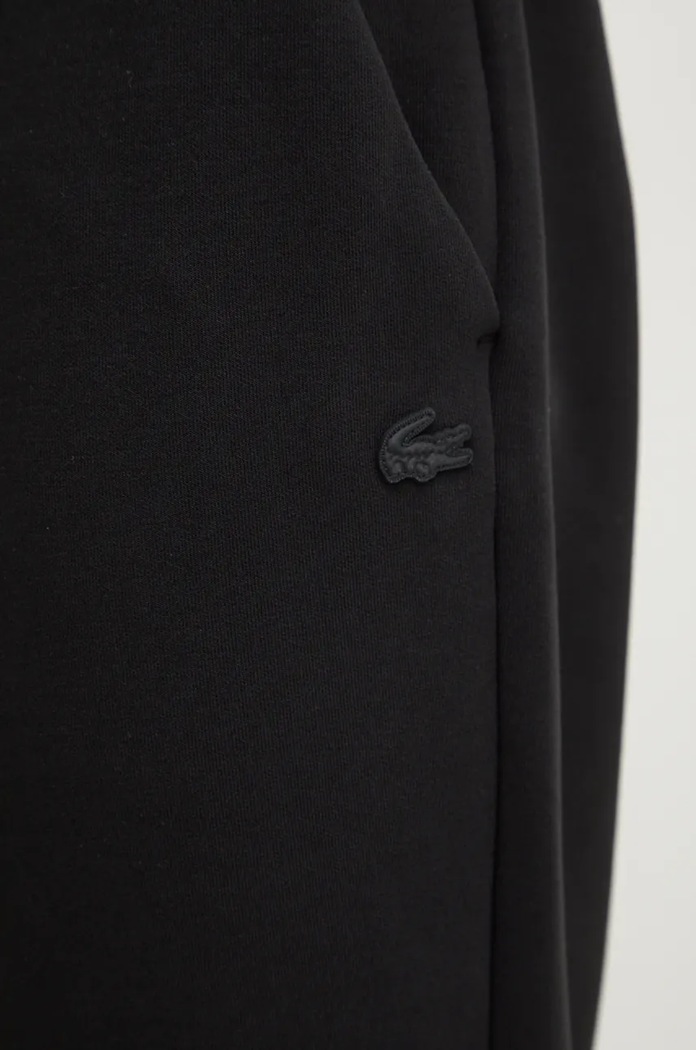 Tepláky Lacoste černá XH1776