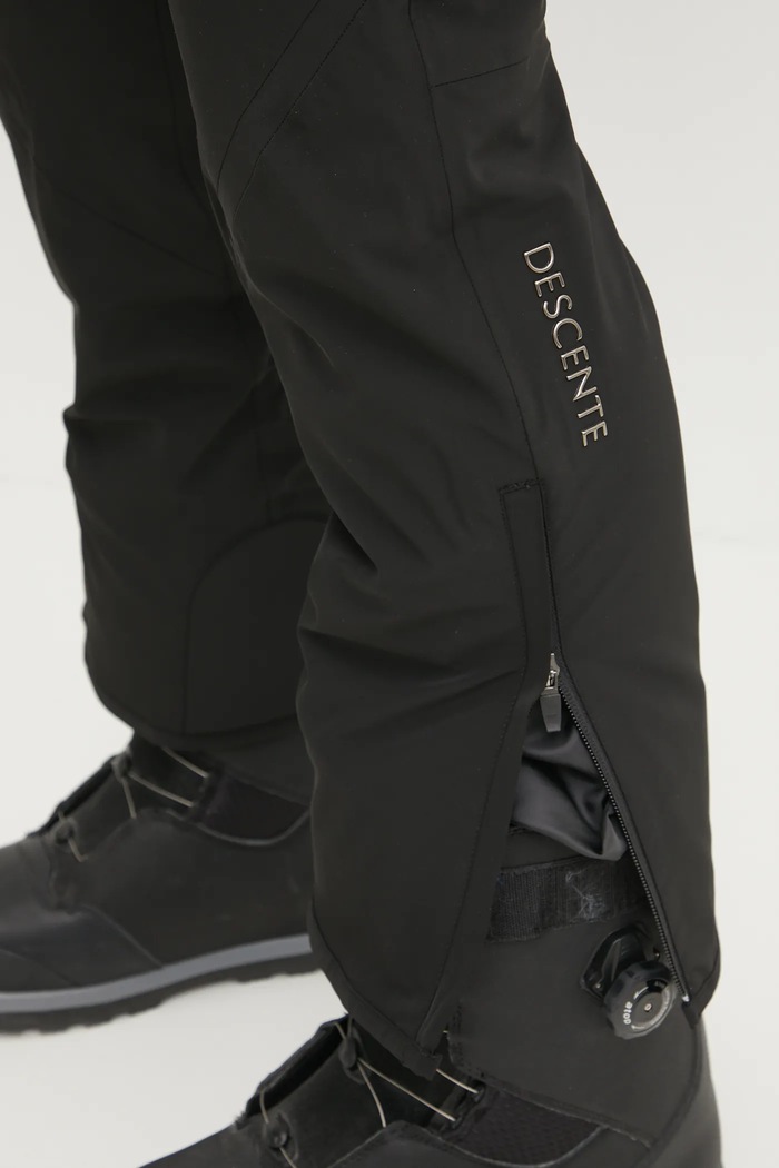 Descente spodnie narciarskie Swiss czarny DWMYGD40Y