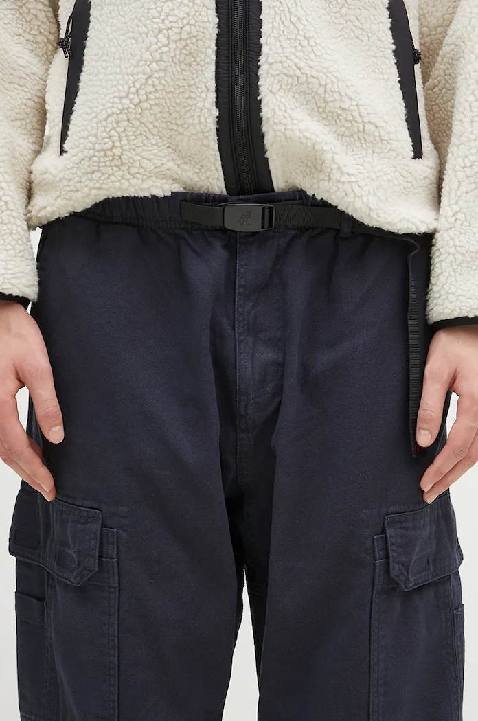 Bombažne hlače Gramicci Summit Cargo Pant mornarsko modra G4FM.P008