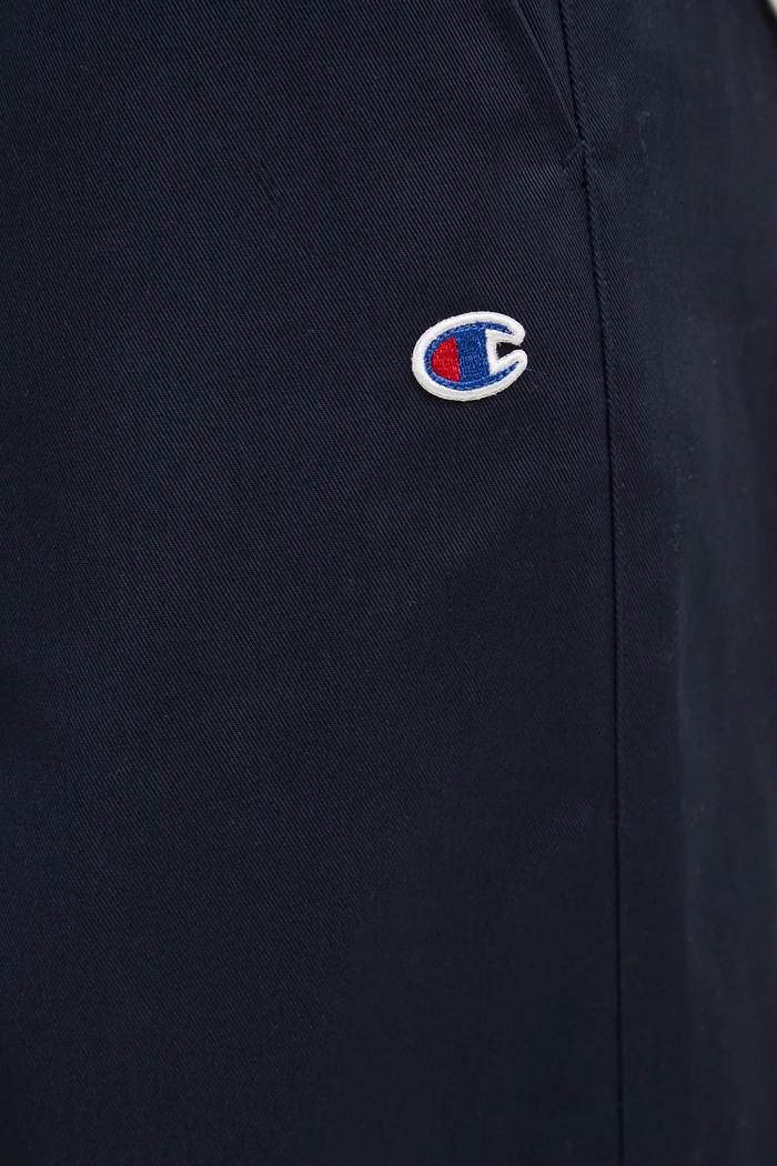 Champion pantaloni Straight Hem Pants blu navy 220715