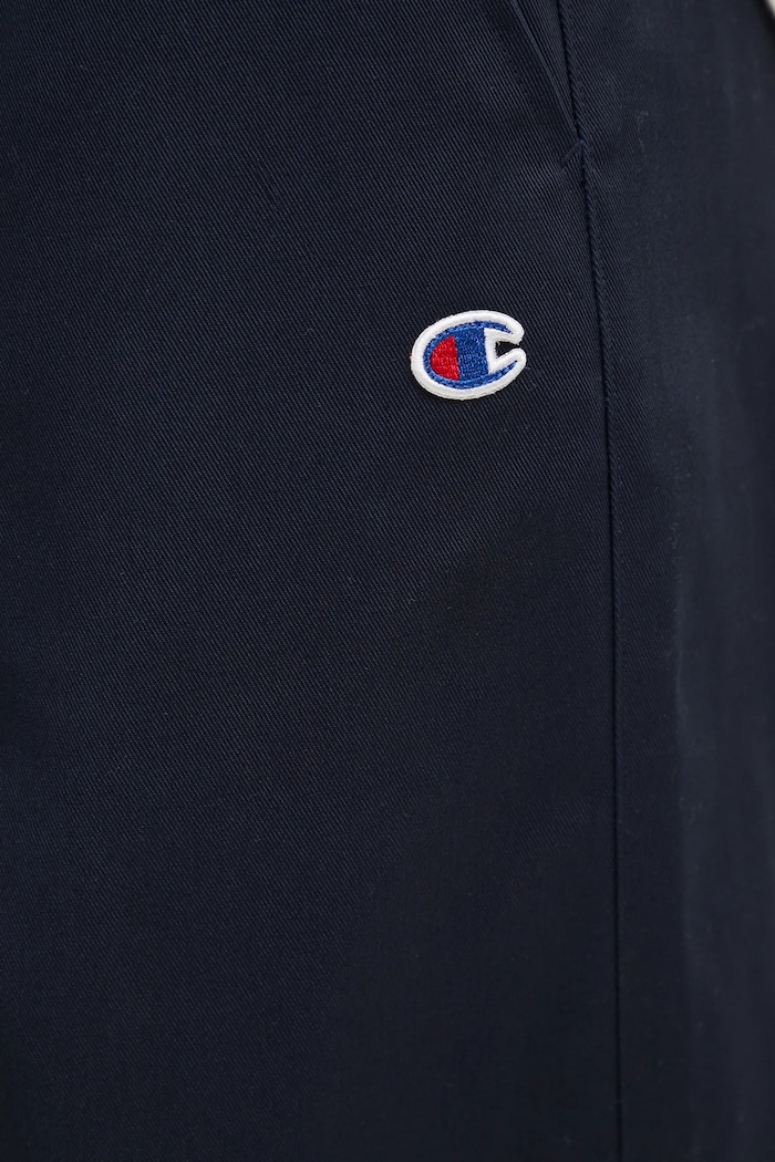 Champion pantaloni Straight Hem Pants blu navy 220715