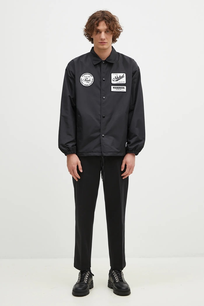 NEIGHBORHOOD spodnie NEIGHBORHOOD X Dickies . Slim Pants 242VFDKN.PTM02 czarny