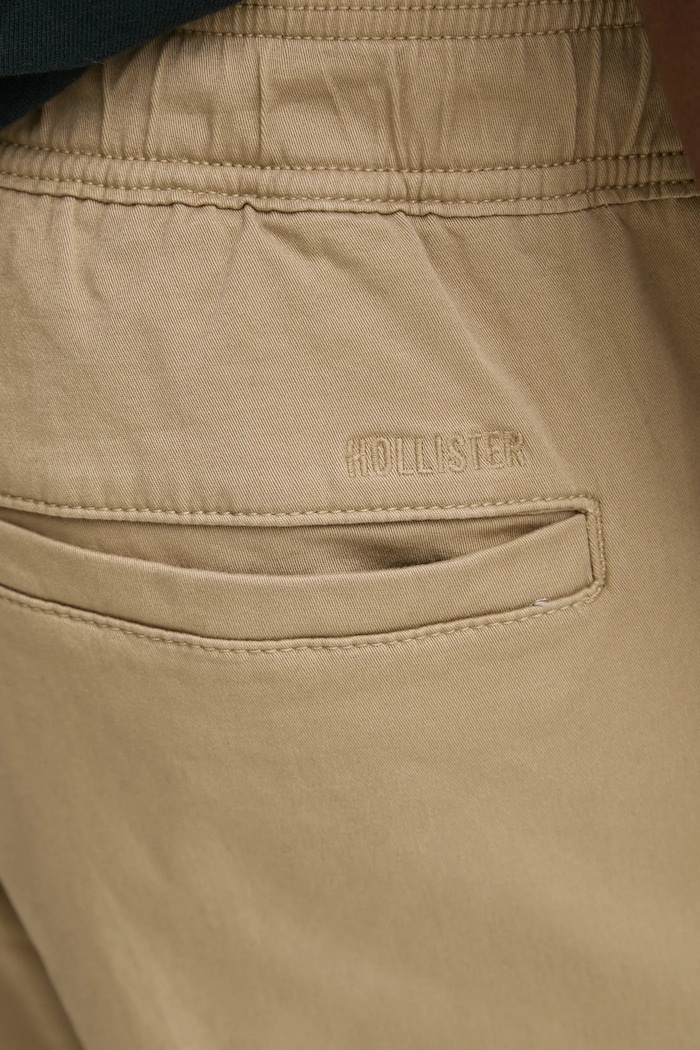 Hlače Hollister Co. bež KI330.4139.475